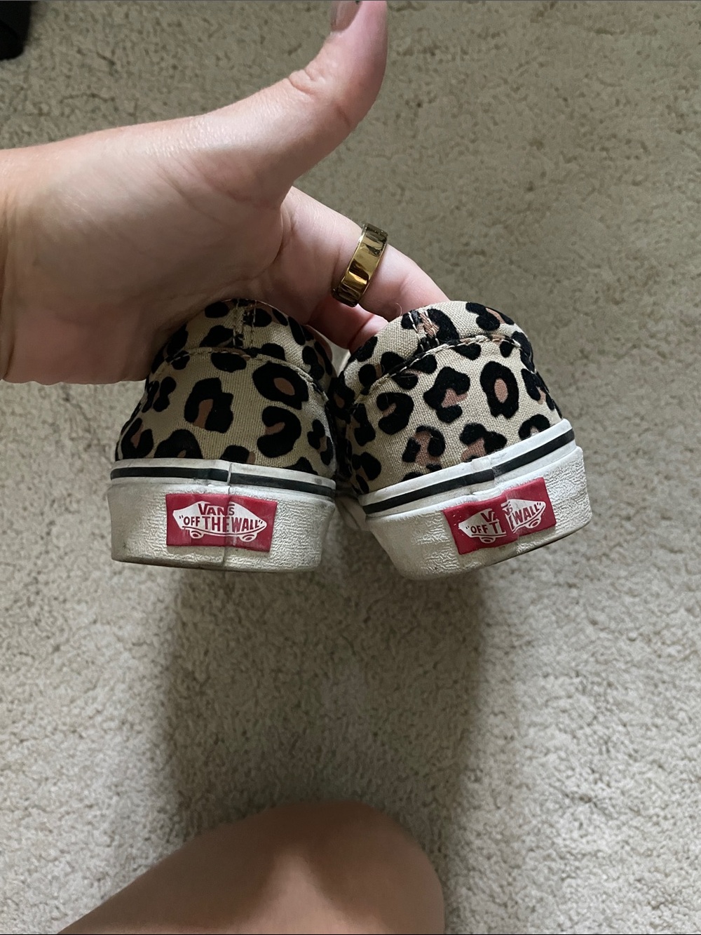 Vans Leopard Print Slip-Ons - Picture 2 of 4